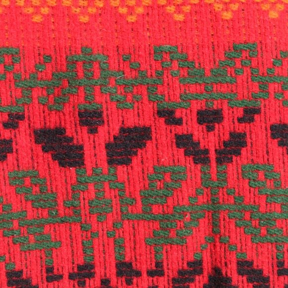 Vintage Woolrich Wool Knitted Southwestern Blanket Hooded Jacket - Picture 15 of 16